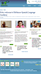 Mobile Screenshot of hablemosacademy.com